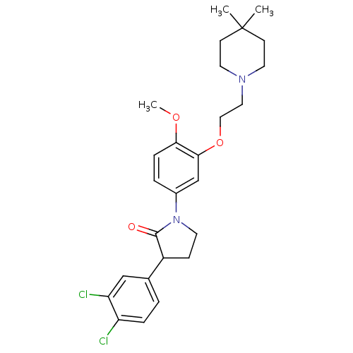 Chemical structure of BindingDB Monomer ID 50002622