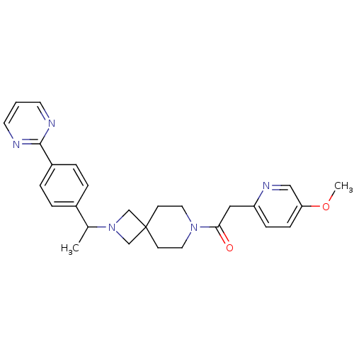 Chemical structure of BindingDB Monomer ID 50005343