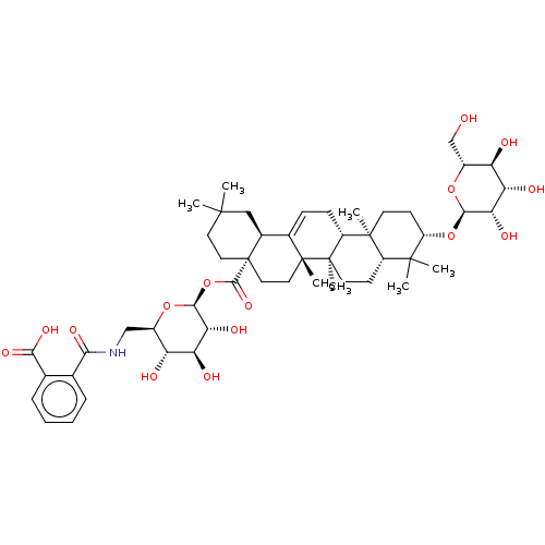 Chemical structure of BindingDB Monomer ID 50005612