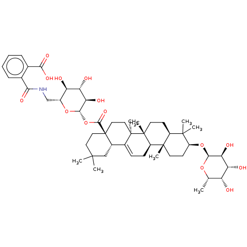 Chemical structure of BindingDB Monomer ID 50005617