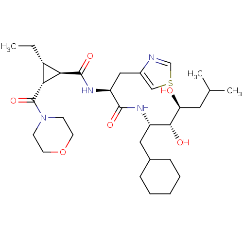 Chemical structure of BindingDB Monomer ID 50006124