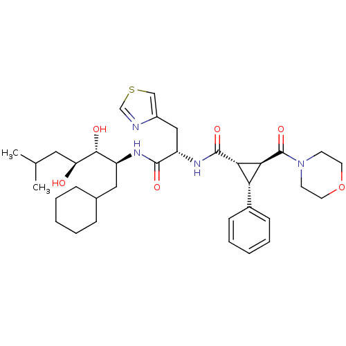 Chemical structure of BindingDB Monomer ID 50006136