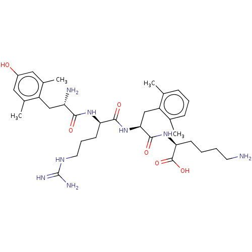 Chemical structure of BindingDB Monomer ID 50008834