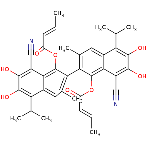 Chemical structure of BindingDB Monomer ID 50010451