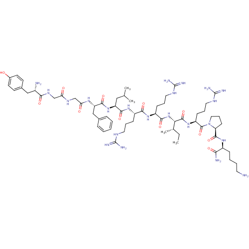 Chemical structure of BindingDB Monomer ID 50010704