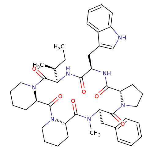 Chemical structure of BindingDB Monomer ID 50013638