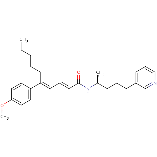 Chemical structure of BindingDB Monomer ID 50013927
