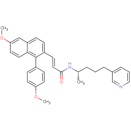 Chemical structure of BindingDB Monomer ID 50013931