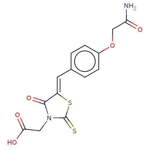 Chemical structure of BindingDB Monomer ID 50016232