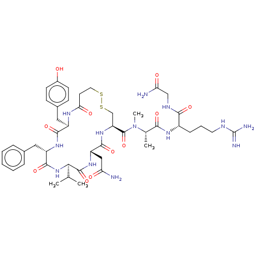 Chemical structure of BindingDB Monomer ID 50016317