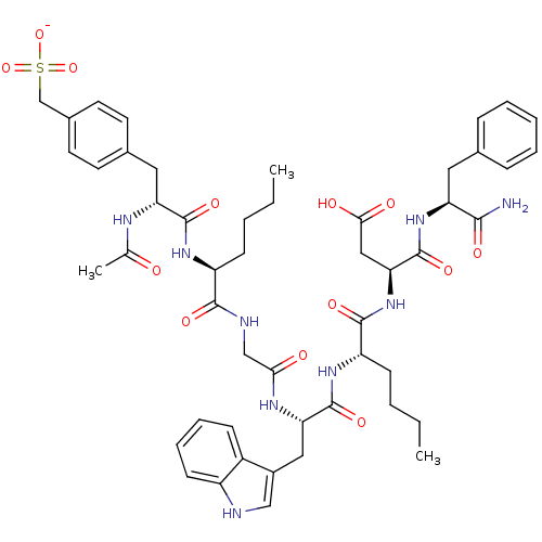 Chemical structure of BindingDB Monomer ID 50016505