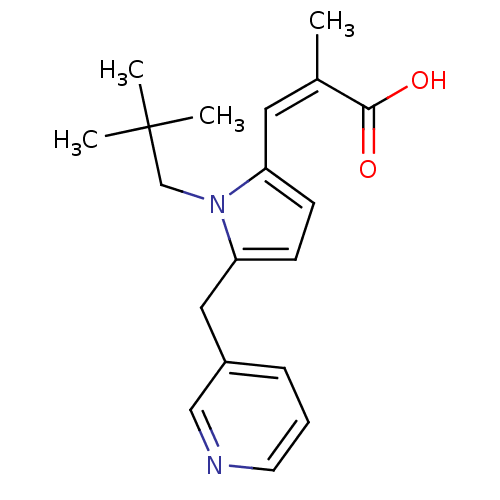 Chemical structure of BindingDB Monomer ID 50017907
