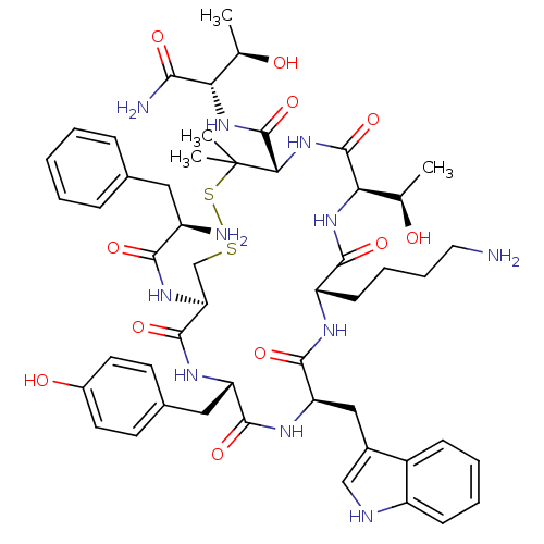 Chemical structure of BindingDB Monomer ID 50019572