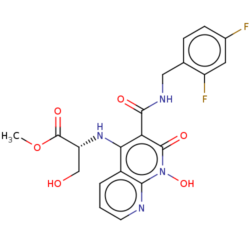 Chemical structure of BindingDB Monomer ID 50020307