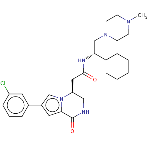Chemical structure of BindingDB Monomer ID 50021618