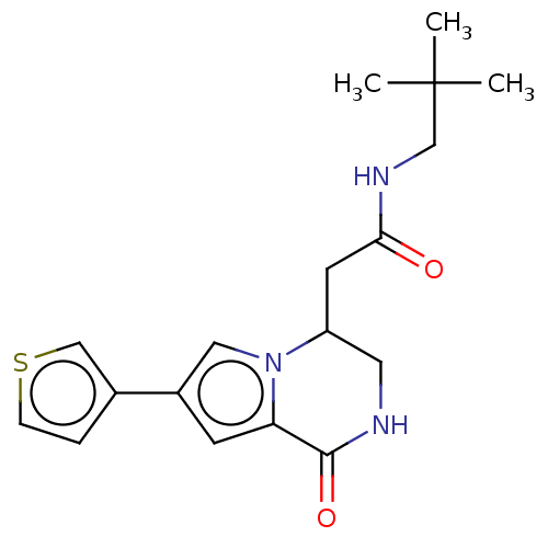 Chemical structure of BindingDB Monomer ID 50021626