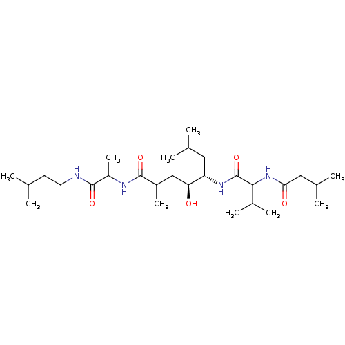 Chemical structure of BindingDB Monomer ID 50022302