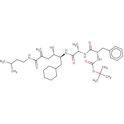 Chemical structure of BindingDB Monomer ID 50023107