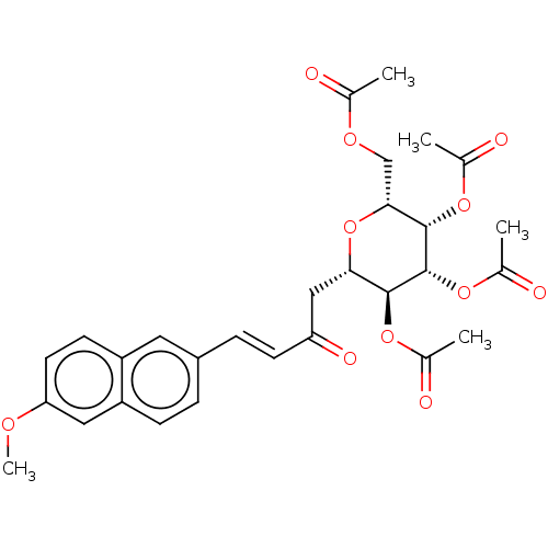 Chemical structure of BindingDB Monomer ID 50023595