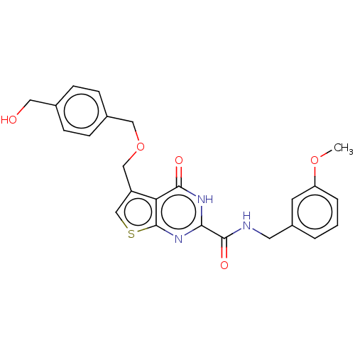 Chemical structure of BindingDB Monomer ID 50025181