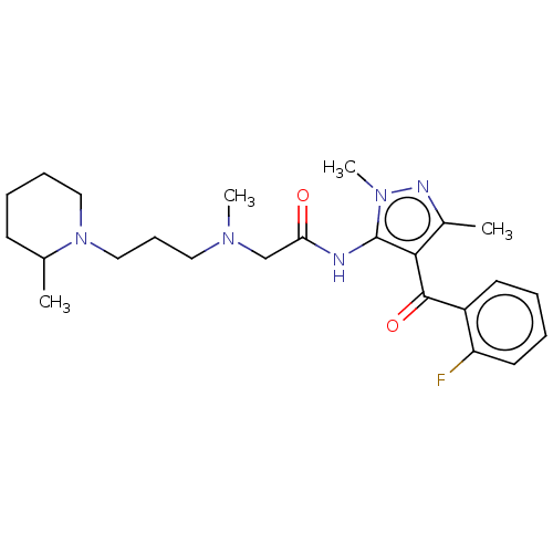 Chemical structure of BindingDB Monomer ID 50025426