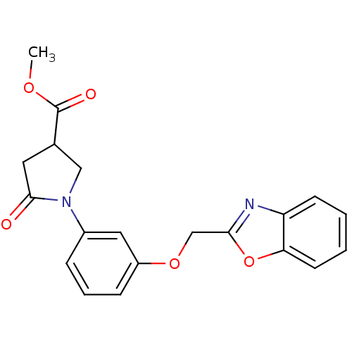 Chemical structure of BindingDB Monomer ID 50025763