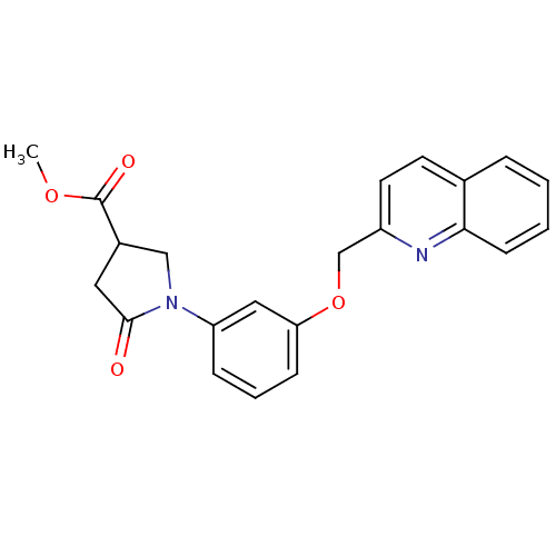 Chemical structure of BindingDB Monomer ID 50025764
