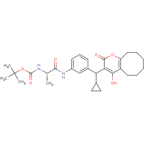 Chemical structure of BindingDB Monomer ID 50029517
