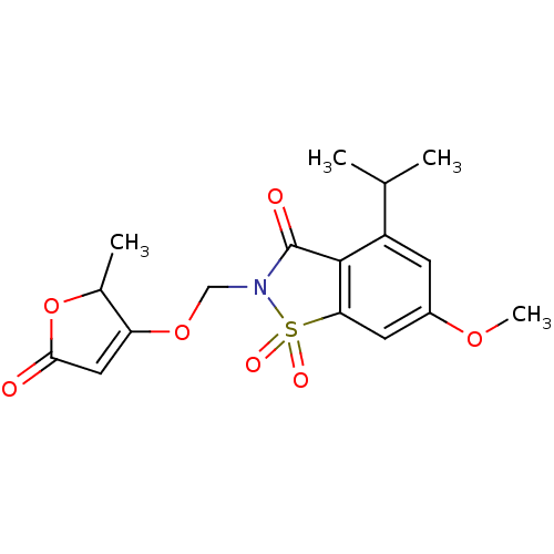 Chemical structure of BindingDB Monomer ID 50029700