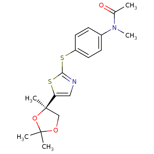 Chemical structure of BindingDB Monomer ID 50031155