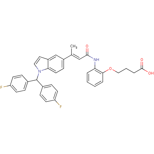 Chemical structure of BindingDB Monomer ID 50032297