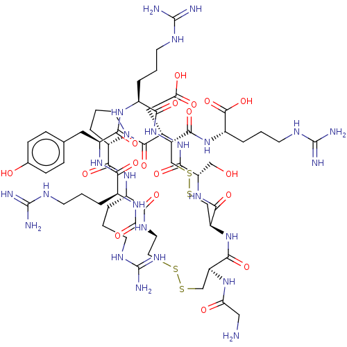 Chemical structure of BindingDB Monomer ID 50032829