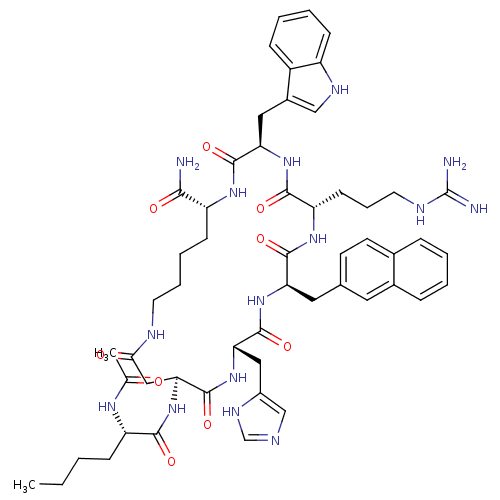 Chemical structure of BindingDB Monomer ID 50033134