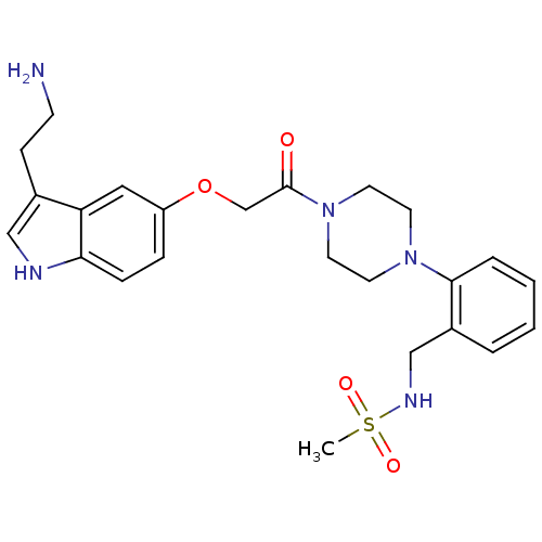Chemical structure of BindingDB Monomer ID 50033436