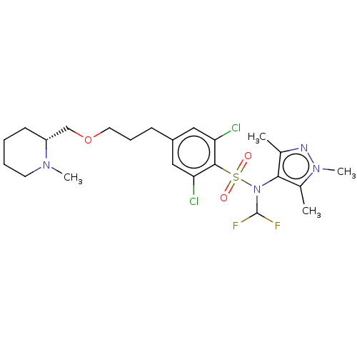 Chemical structure of BindingDB Monomer ID 50033623