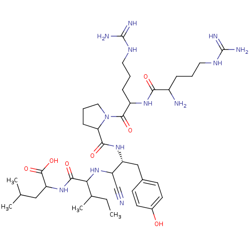 Chemical structure of BindingDB Monomer ID 50033667