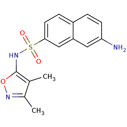 Chemical structure of BindingDB Monomer ID 50034427