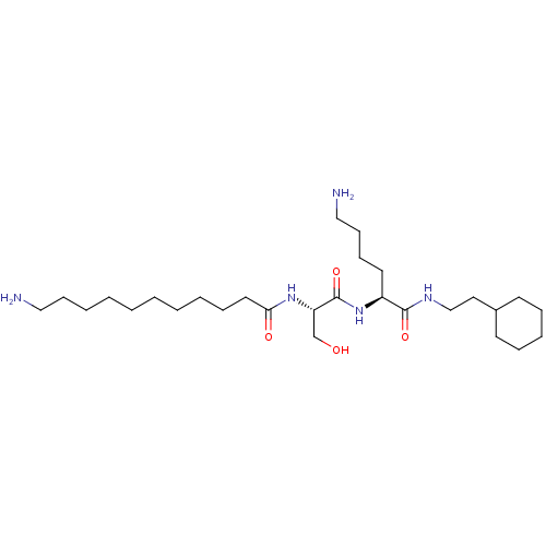 Chemical structure of BindingDB Monomer ID 50034988