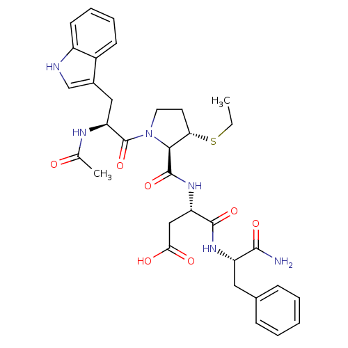 Chemical structure of BindingDB Monomer ID 50035831