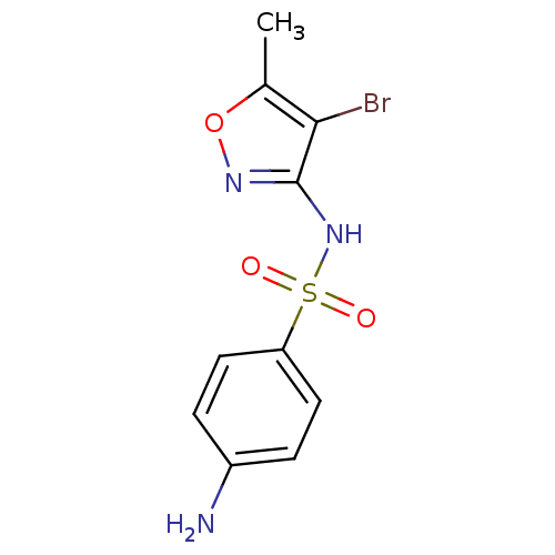 Chemical structure of BindingDB Monomer ID 50036289