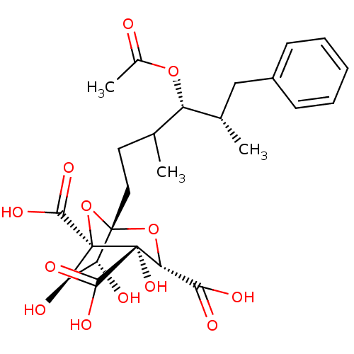 Chemical structure of BindingDB Monomer ID 50037284