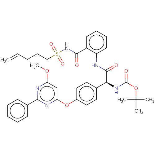 Chemical structure of BindingDB Monomer ID 50037497