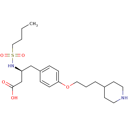 Chemical structure of BindingDB Monomer ID 50039568
