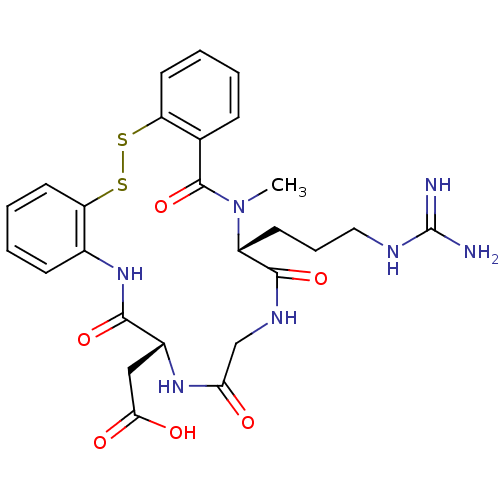 Chemical structure of BindingDB Monomer ID 50040737