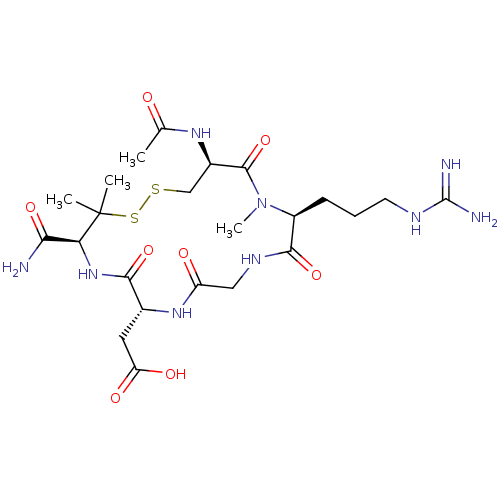 Chemical structure of BindingDB Monomer ID 50040774