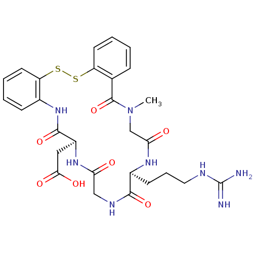 Chemical structure of BindingDB Monomer ID 50040775