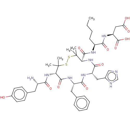 Chemical structure of BindingDB Monomer ID 50043711
