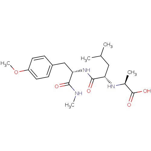 Chemical structure of BindingDB Monomer ID 50043736