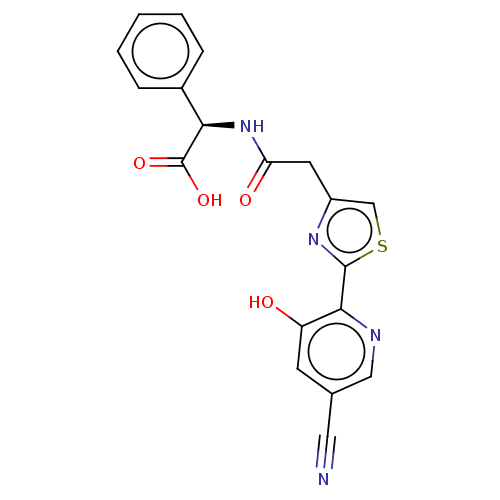 Chemical structure of BindingDB Monomer ID 50045034