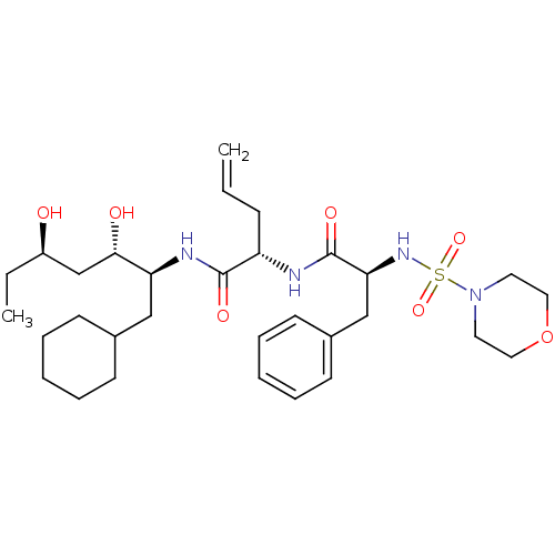 Chemical structure of BindingDB Monomer ID 50045282